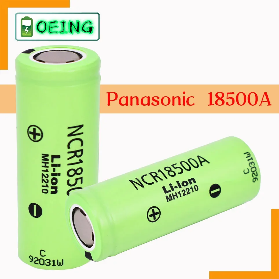 

2023 NEW Original 18500 Battery NCR18500A 2040mAh 18500 3.7V Rechargeable Lithium Flashlight Torch Batteries