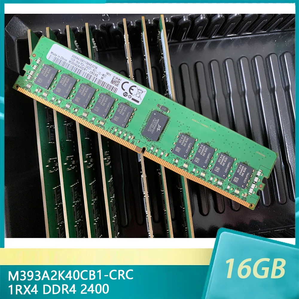 1 шт. для Samsung 16 Гб 1RX4 DDR4 2400 Φ ECC REG Серверная память