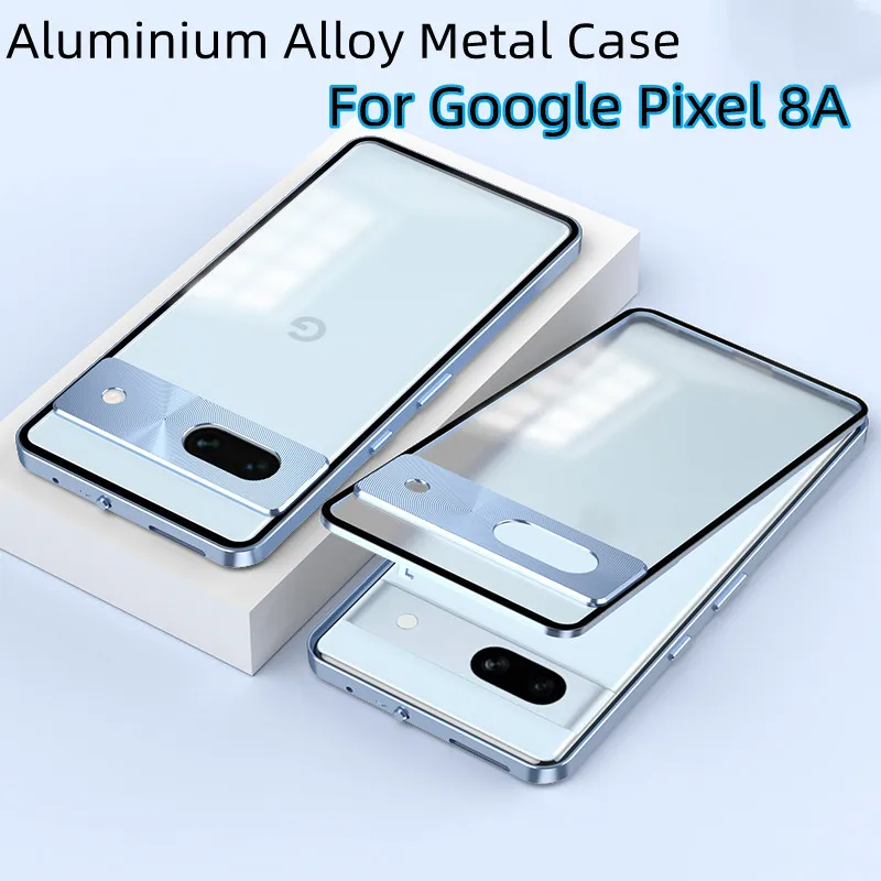 Чехол для Google Pixel 8A металлический каркас из алюминиевого сплава защитный чехол