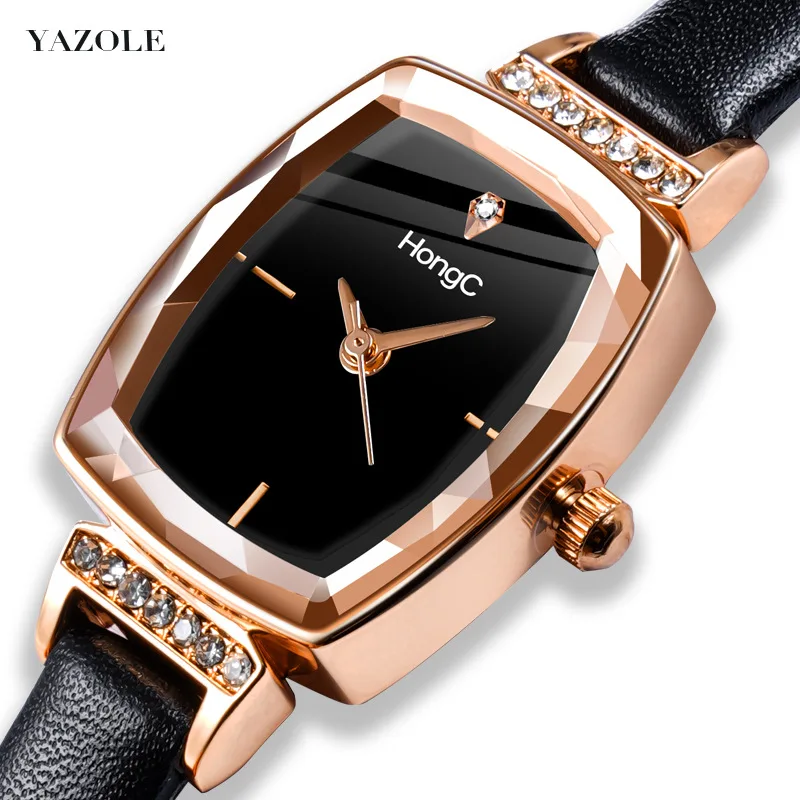 

Роскошные деловые Новые популярные часы женские маленькие квадратные часы маленькие удобные женские кварцевые часы модные часы