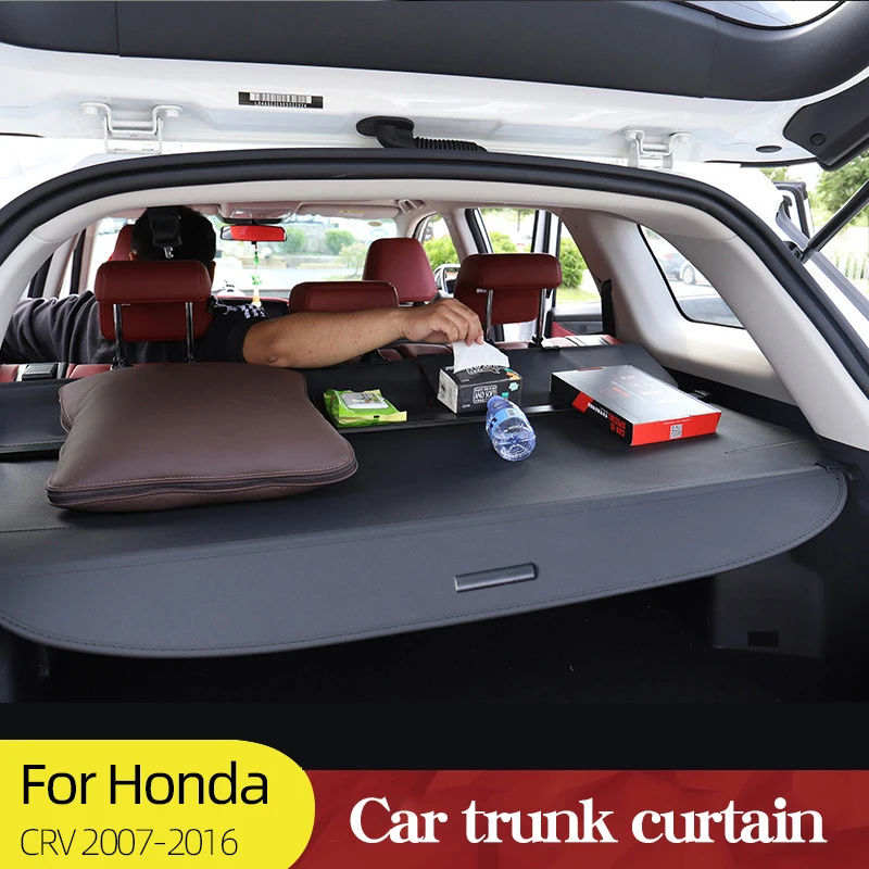 

Trunk Cargo Cover For Honda CR-V CRV 2007-2023 Security Shield Rear Luggage Curtain Retractable Partition Privacy Car Accessorie