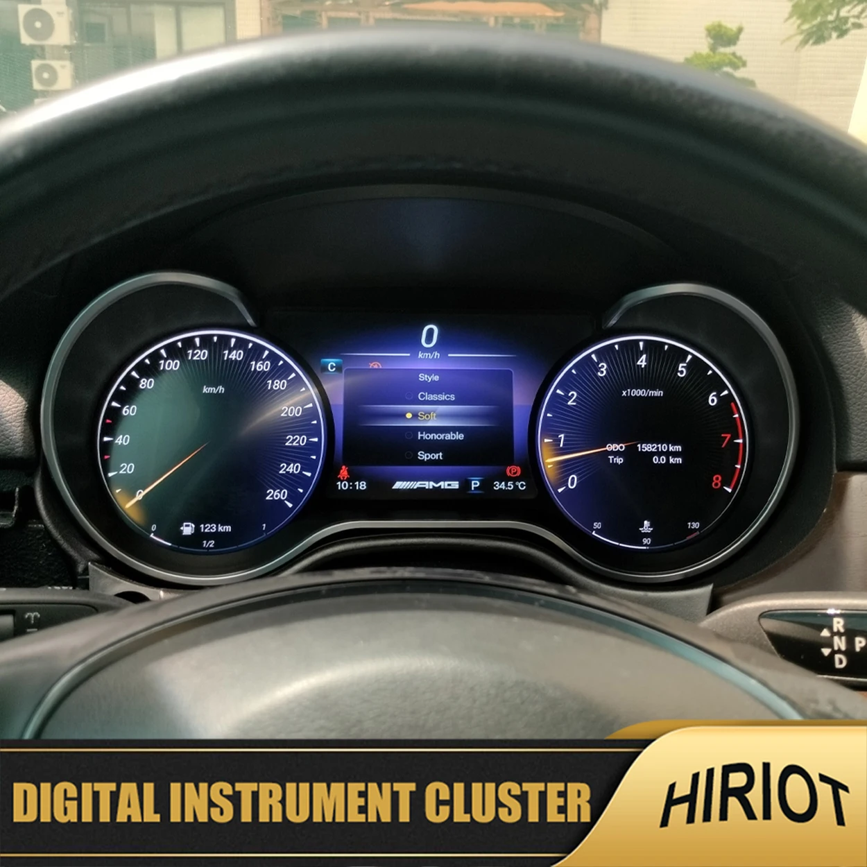 Цифровой спидометр виртуальной кабины приборная панель для Mercedes Benz GLE/GLS/ML/GL/R/G-Class