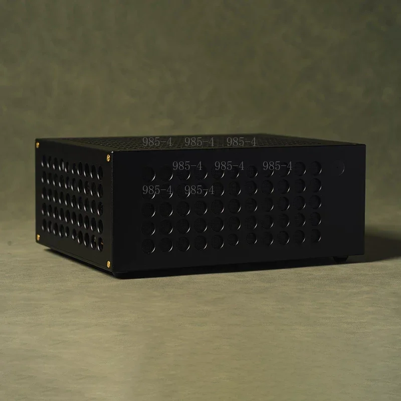Фото Компактный алюминиевый корпус BUG-B1-V2, низкопрофильная карта-нож, блок питания FLEX 1U, на заказ для программного маршрутизатора №4