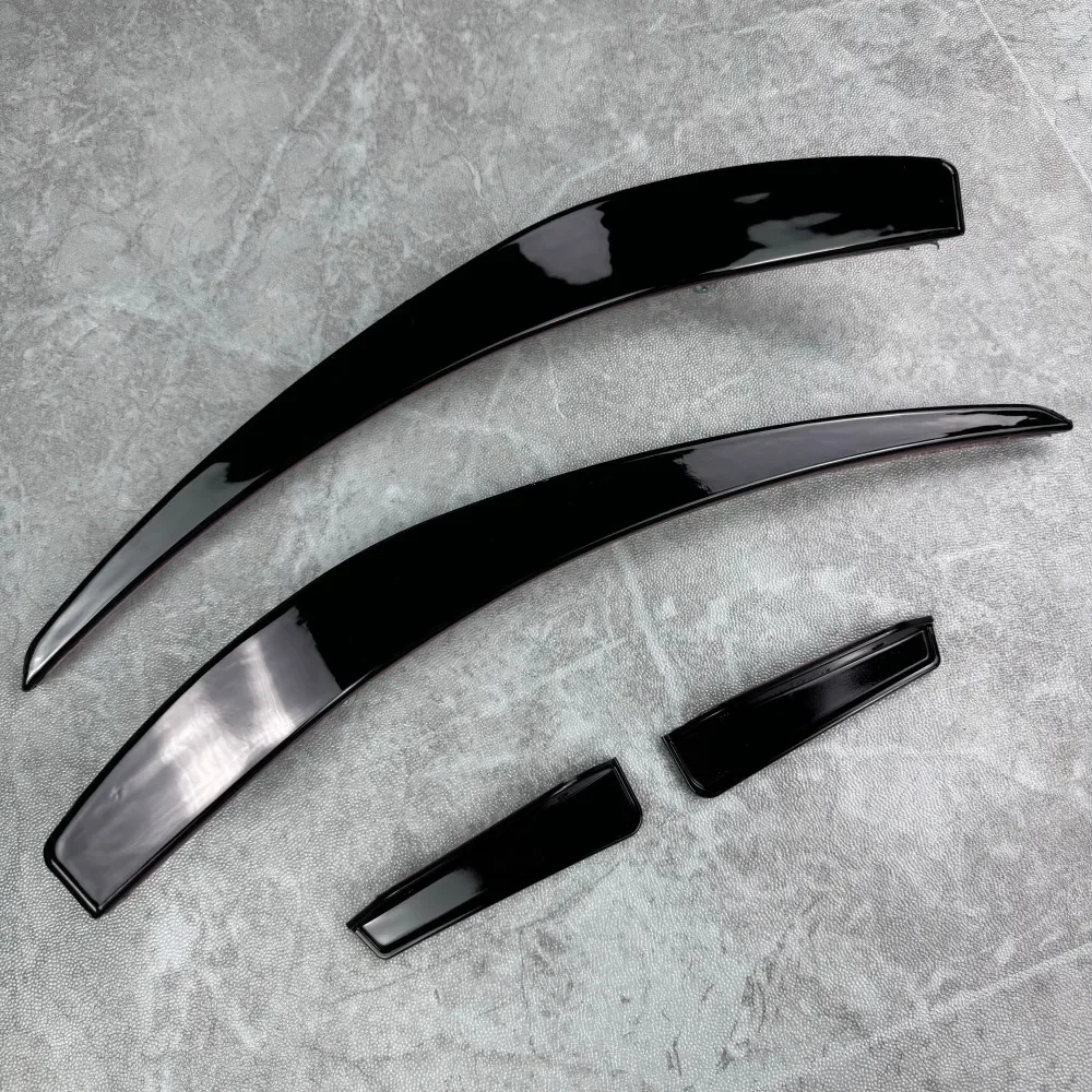 6 шт. передний бампер Canards Splitter для Mercedes Benz A Class W176 Pre-Facelift AMG A180 A200 A250 A45 2013 2014 2015