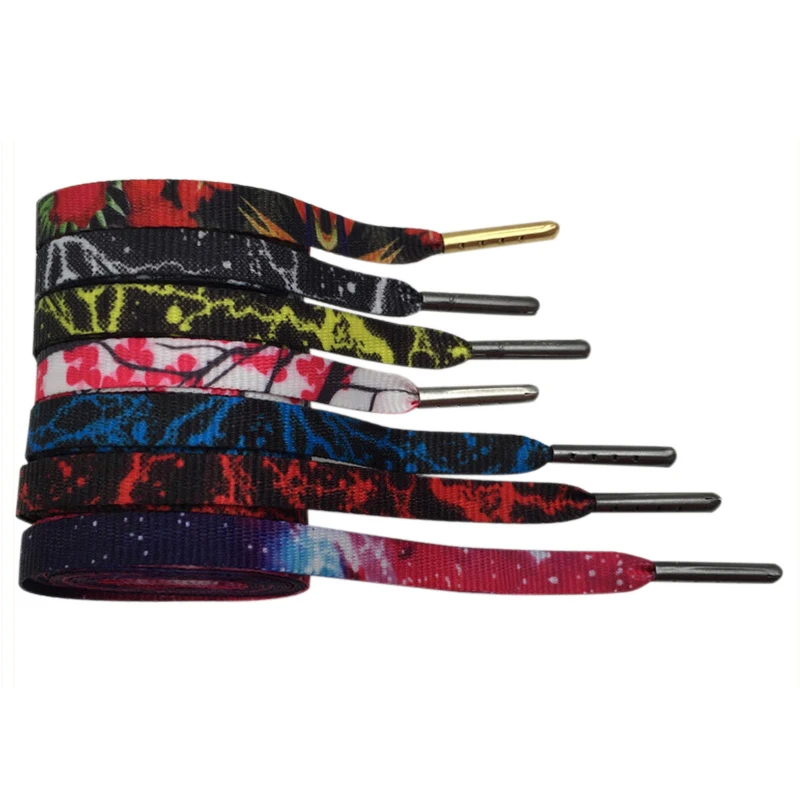 Coolrope Hot Style Heat Transfer Shoelaces Men Women Boot Decorate Classical Cordones Pretty Pattern Printed Strings 30Pairs/lot