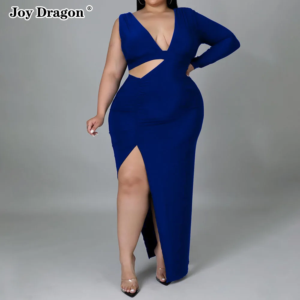 

Женская облегающая юбка с V-образным вырезом и длинным рукавом