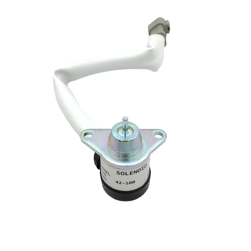 

12V Fuel Shutdown Shut Off Solenoid 42-100 41-9100 Yanmar Engine Parts