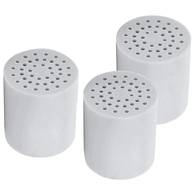 

3 упаковки 15-ступенчатых универсальных картриджей для фильтра для душевой воды удаляет хлор, микроорганизмы, ТВЕРДАЯ ВОДА