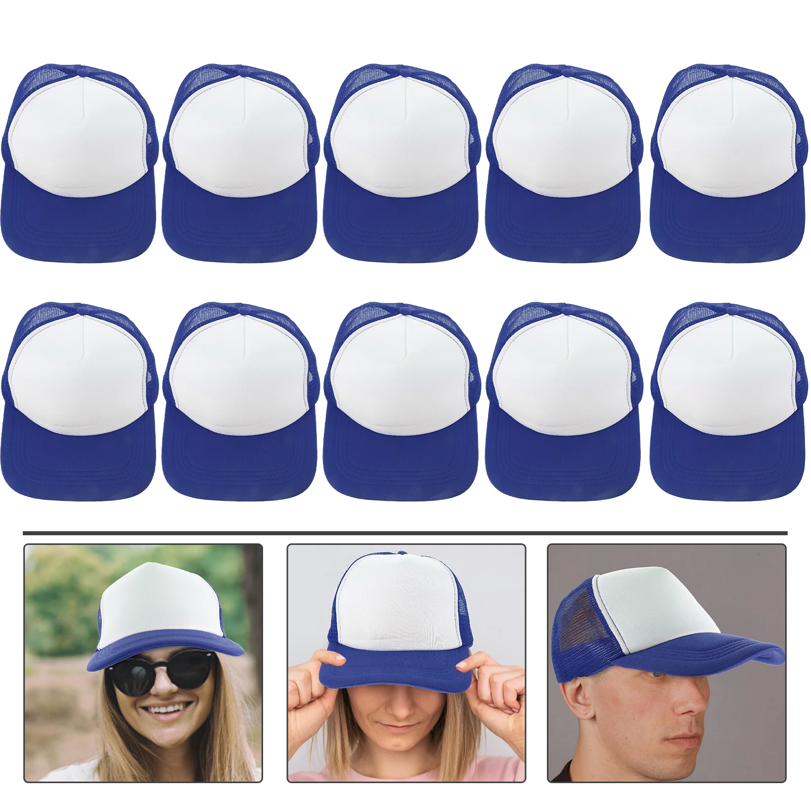 

Бейсболка с сублимационной печатью, шапки «сделай сам», прозрачная сетчатая шляпа, теплопередающая летняя сублимация