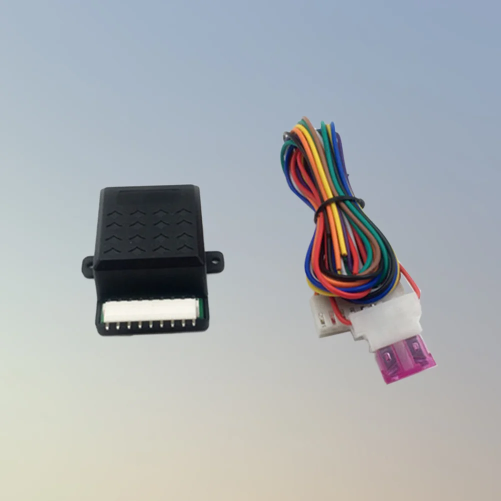 

12V Universal Side Mirror Auto Lock Folding System Modules For Car Security System Tool (Black)