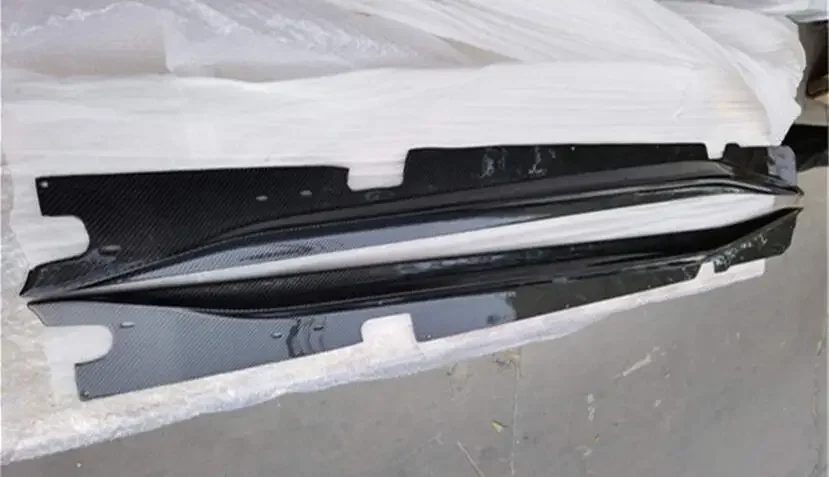 Для Corvette C7 2014 2015 2016 2017 юбки из углеродного волокна боковые панели комплект кузова