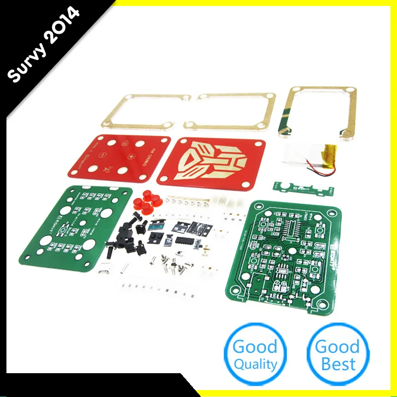 

76MHz-108MHz Wireless Stereo FM Radio Kit Audio Receiver PCB FM Module Kits Learning Electronics For Diy