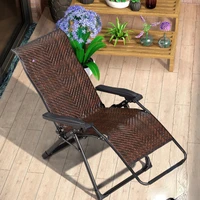 lounge chair lunch break folding household couch rattan chair folding chair balcony leisure nap chair for the elderly