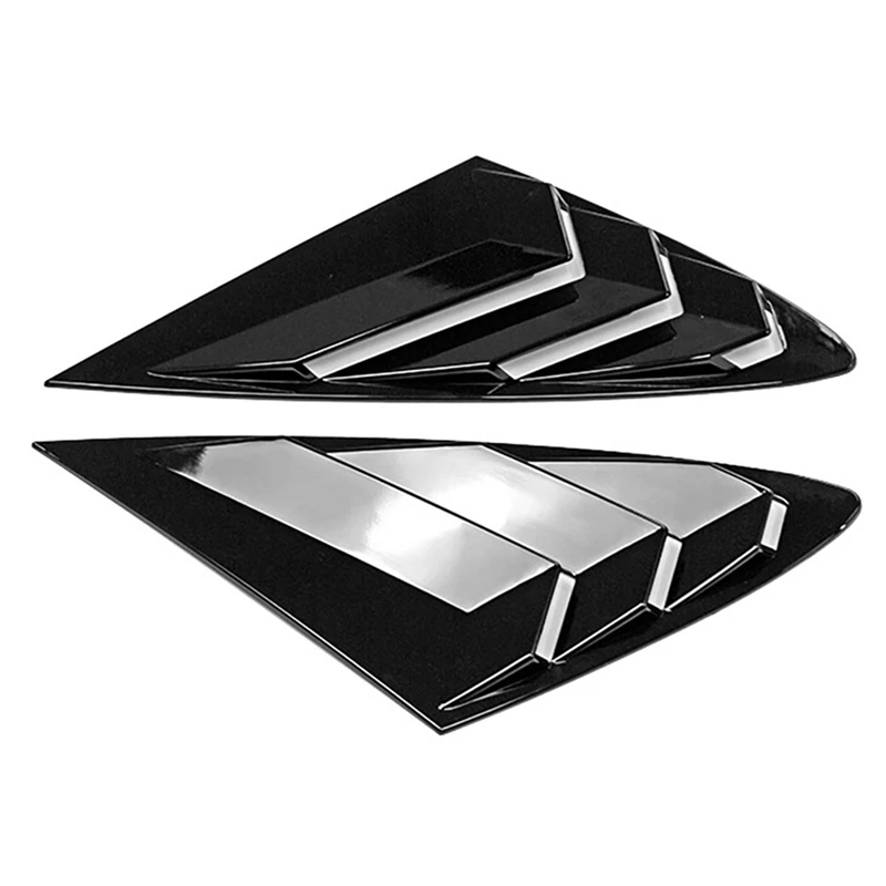

ABS Rear Window Louver Shutter Cover Trim For Hyundai Sonata DN8 2020 2021 Window Side Vent Trim