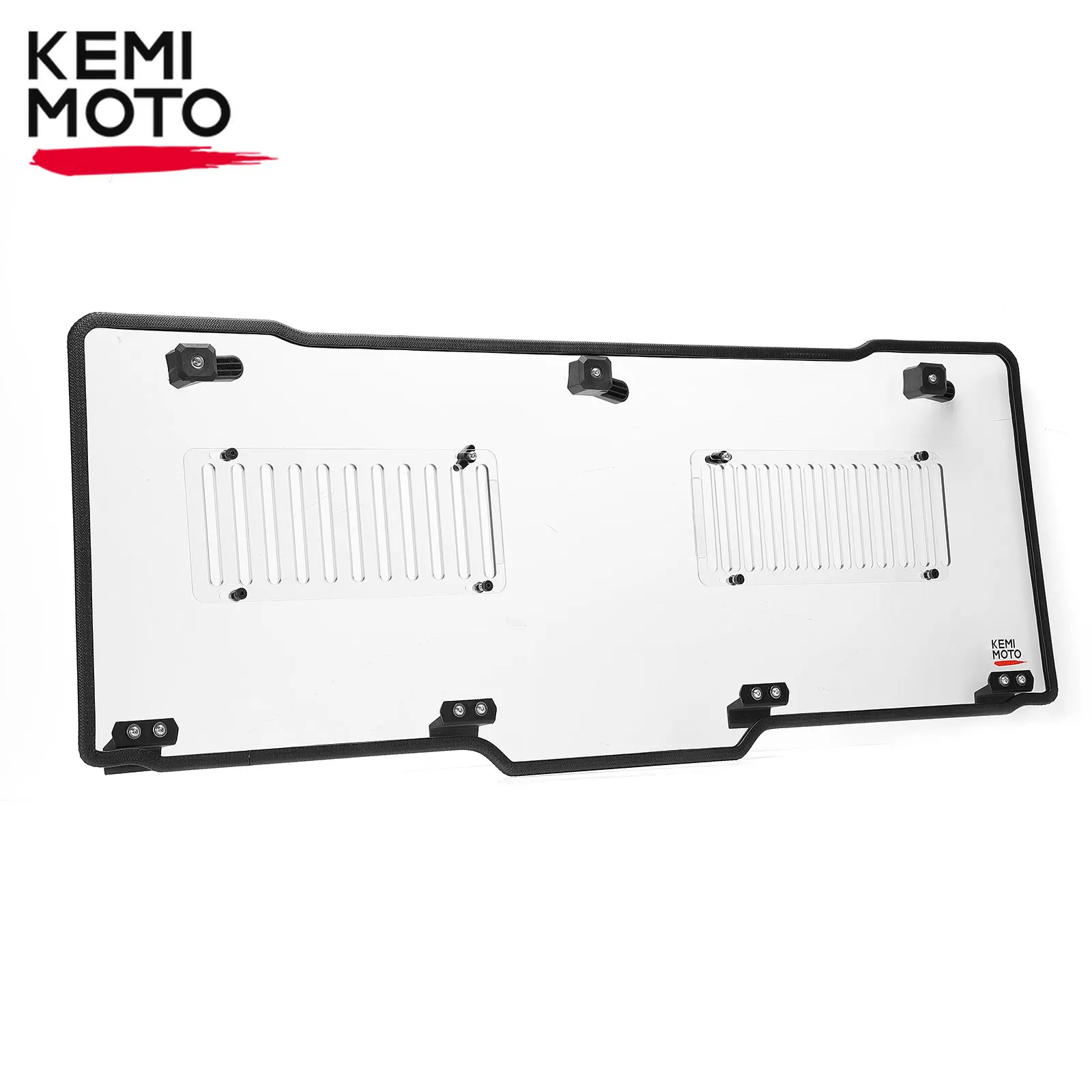 

KEMIMOTO Rear Window Sliding Windshield Compatible with Polaris Ranger XP 570 900 1000 Crew PRO XD 4000G/2000G/2000G AWD Kinetic