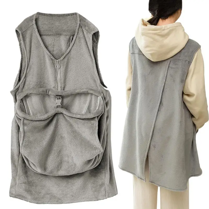 

Sling Cat Apron Warm Cat Holding Aprons With Large Pocket Outdoor Cat Sleeping Bag With Easy Fastening For Home Walking