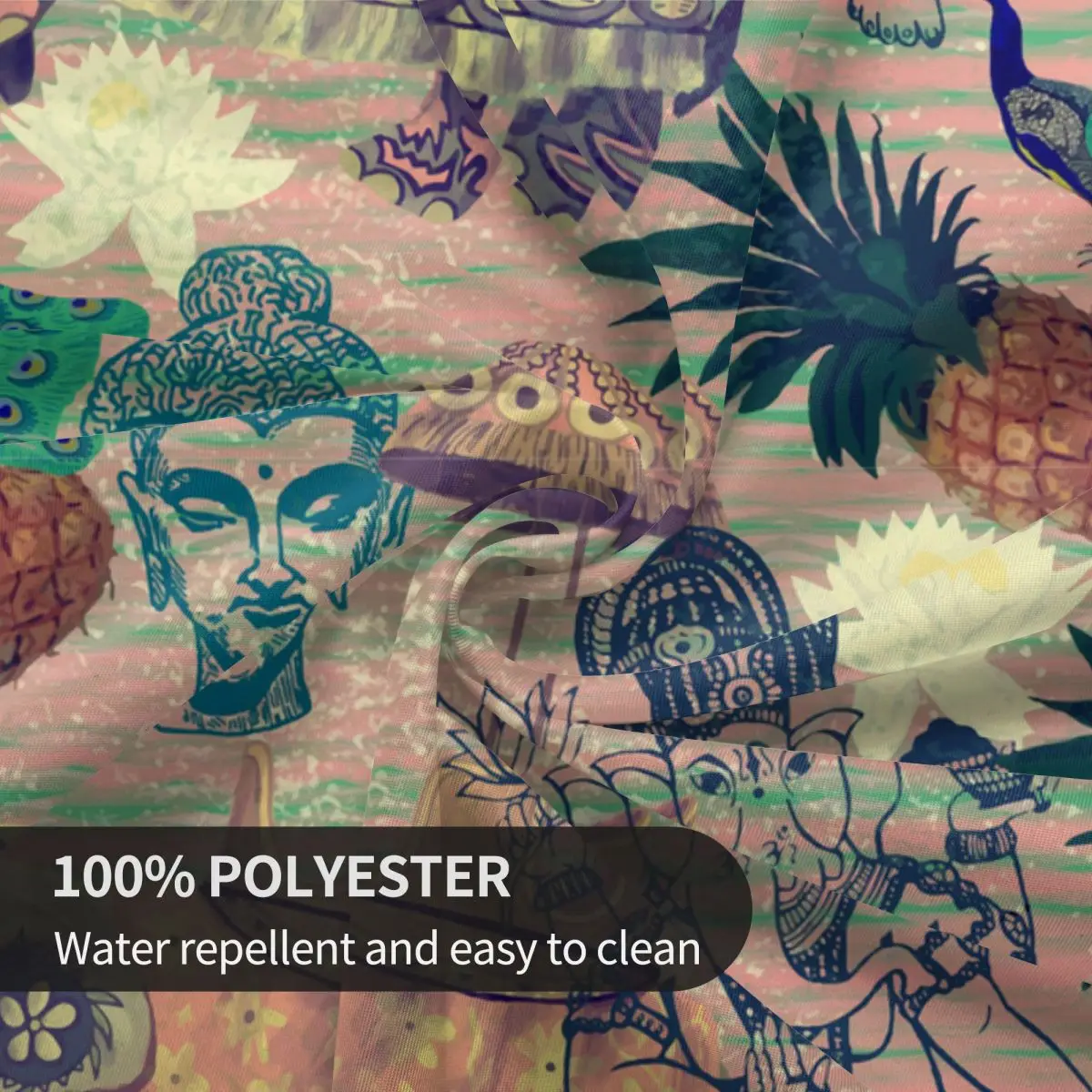 Скатерть для стола индийские Слоны цветы ананасы скатерть спальни общежития