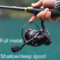 wh gs 2000 7000 fishing reel 10kg max drag power light resistance spinning reel metal spool for bass pike fishing pesca