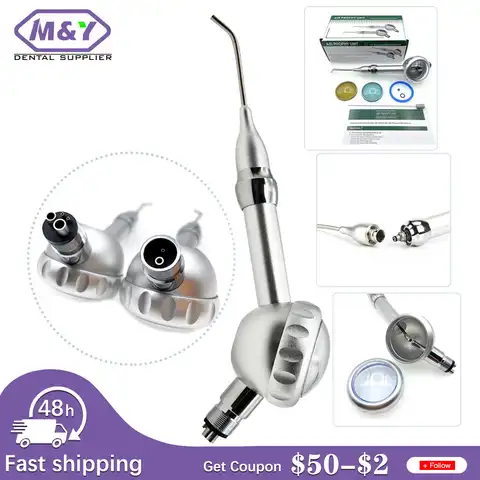 2hole4hole Metallic Dental Air Poller Abrasive Master Water Spray Sandbuilder Air Stream ...