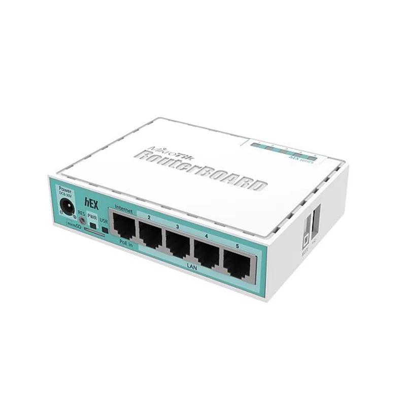 

Mikrotik RB750Gr3 ROS HEX Household 5-port wired ROS soft router