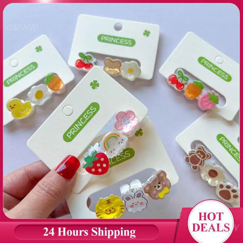 

Sweet Hairpin Beautiful And Durable Broken Hair Bb Clip Girl's Hairpin Cute Hairpin Widely Used Cartoon Creative Hair Clip