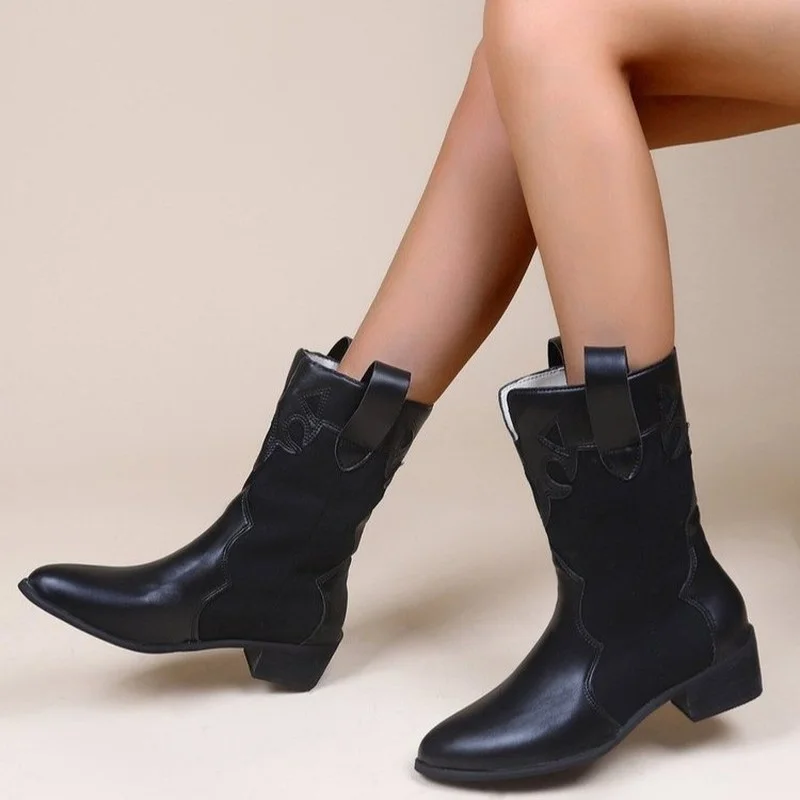 

2022 New Autumn Winter Women Chelsea Ankle Boots Fashion Thick Ladies Shoes Platform Motocycle Boots Causal Boots Gladiator