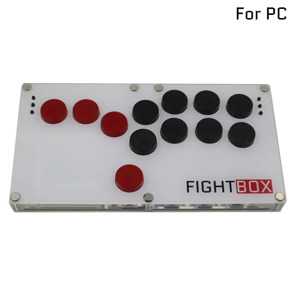 FightBox B1-MINI-PC Ultra-Thin All Buttons Hitbox Style Arcade Joystick Fight Stick Game Controller For PC USB Hot-Swap Cherry