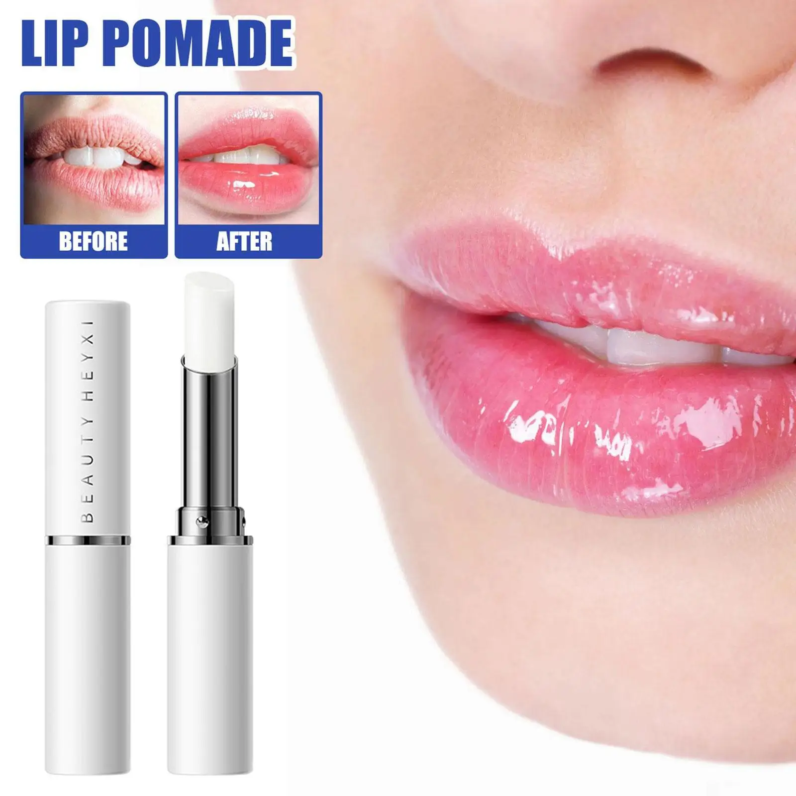 

Natural Plant Lip Balm Anti Dry Cracking Lip Care Oil Lipstick Lip Makeup Repair Cosmetics Gloss Line Lip Moisturizing Nonfading