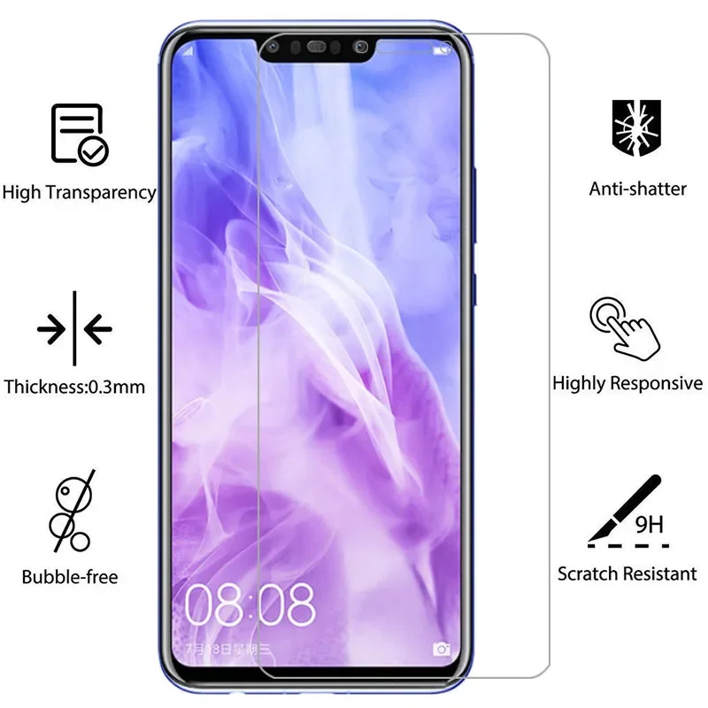 Защитное закаленное стекло для huawei nova 3 3i защитная пленка экрана nova3 nova3i i i3 huawey huawe
