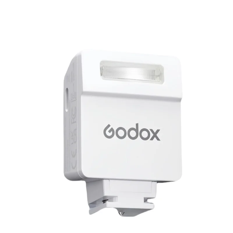 Фото Мини-вспышка Godox iM20 iM22 для беззеркальных зеркальных камер, совместимая с Canon Nikon Sony Fuji Ricoh Speedlight №2