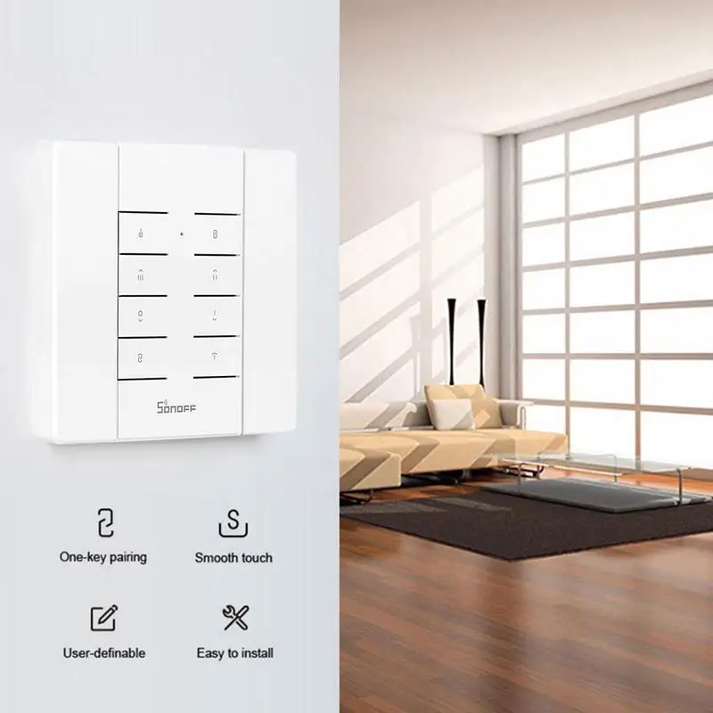 

Беспроводной пульт дистанционного управления RM433, 8-кнопочный пульт дистанционного управления RF, поддержка серии RF