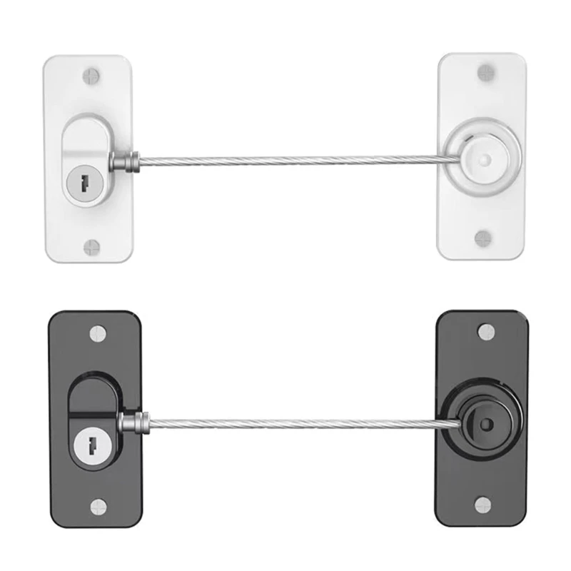 

Замок для безопасности детей, для раздвижных окон и дверей, самоклеящийся безопасный замок для малышей