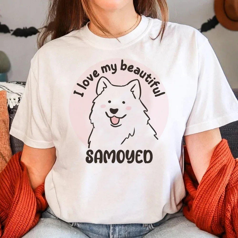 Женские футболки Samoyed