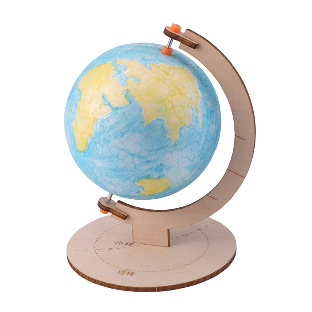 

DIY Earth Globe Model Science and Technology Invention Hand-made Self-made Assembly Materials Science handmade toys physics toy