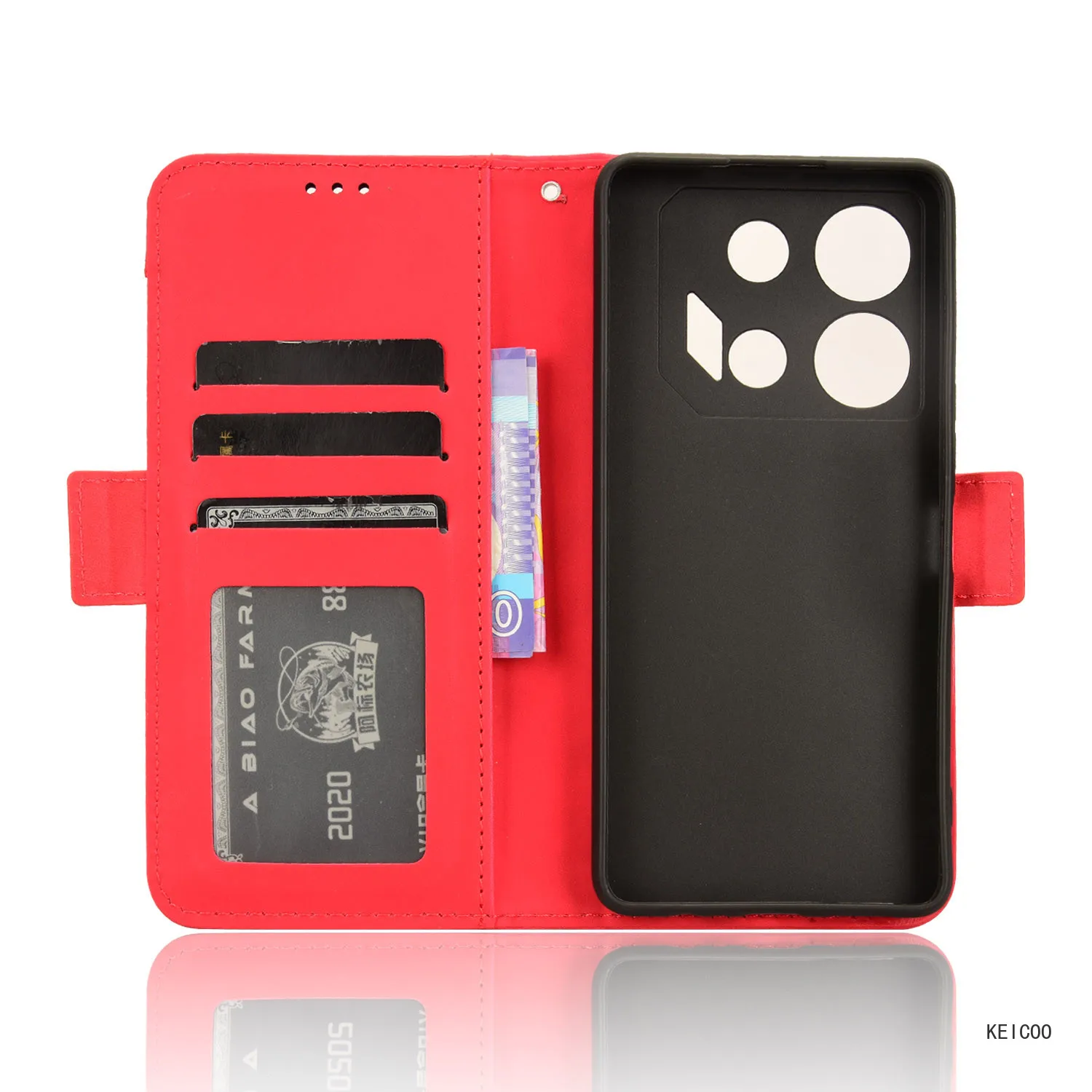 Однотонный кожаный чехол для Infinix GT 10 Pro GT10Pro X6739 роскошный чехол-кошелек с