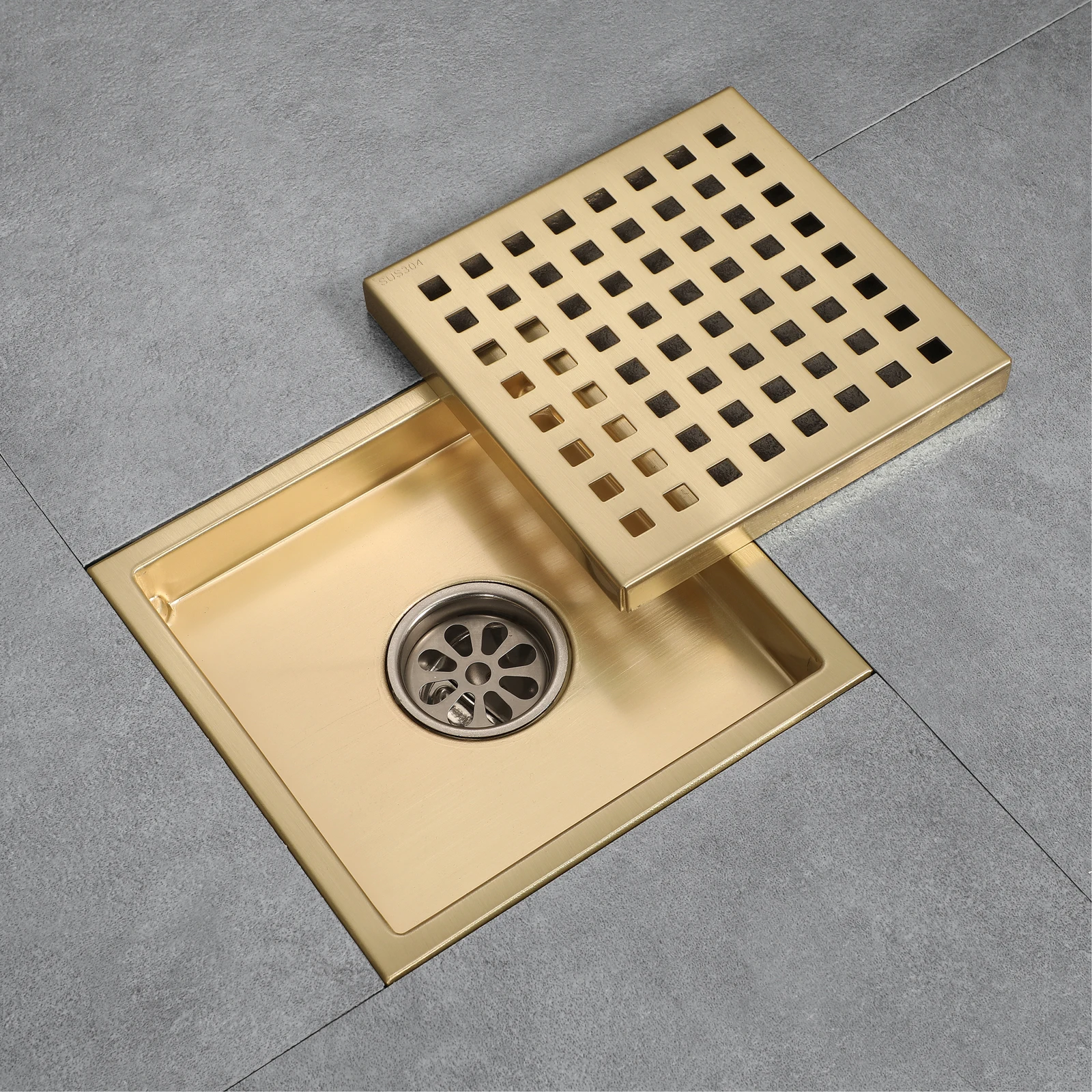 Аксессуары для ванной комнаты HIDEEP из матового никеля/черный/матовое