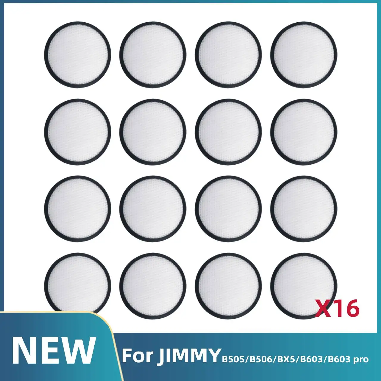 

Hepa Filter For JIMMY B505 B506 B603 B603pro BX5 Robot Vacuum Cleaner Mite Remover Spare Parts Kit Replacement Accessories