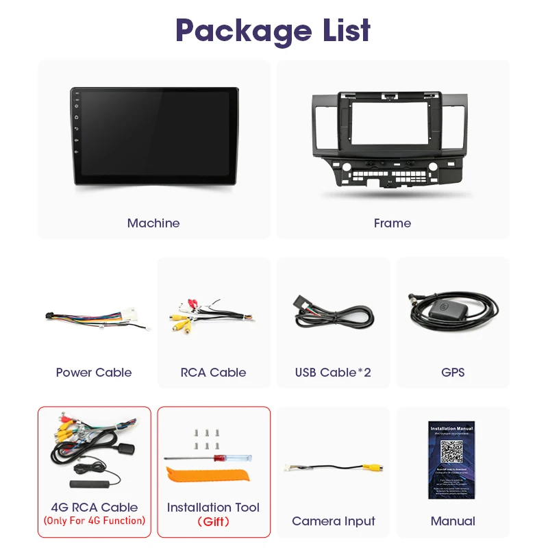 srnubi android 10 car radio for mitsubishi lancer 10 cy 2007 2017 multimedia video player 2 din wifi navigation gps stereo dvd free global shipping