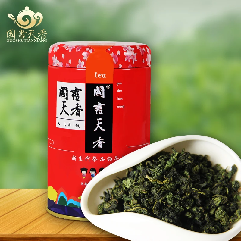 

Fujian, China High Mountain Oolong tea 50g Gift can