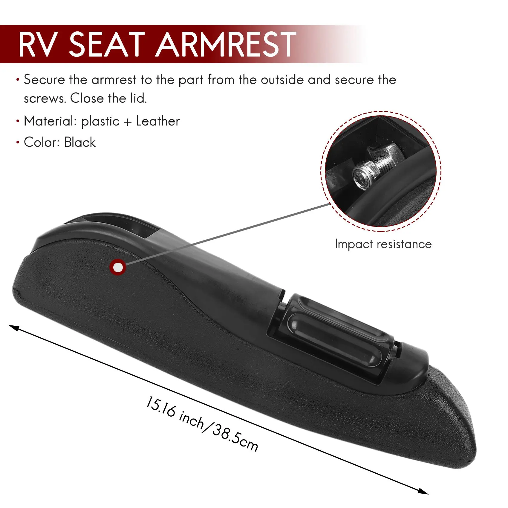 Универсальный Регулируемый автомобильный подлокотник для сиденья карманная