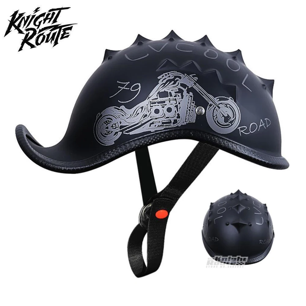 

Scooter Half Face Helmet Motorbike Helmet For Motorcycles Men's Motorcycle Helmet Moto Women's Vintage Retro Electric Motorcycle