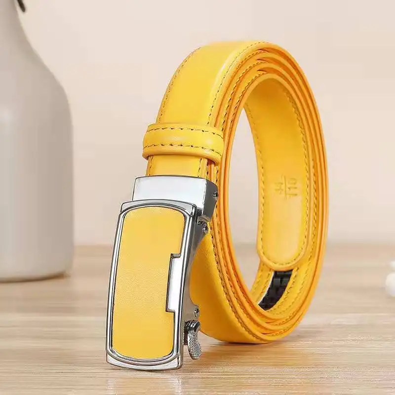 Quality Soft Leather Fashion Belt Female Trend Temperament Youth European And American Simple Trend Design Business Casual Belt