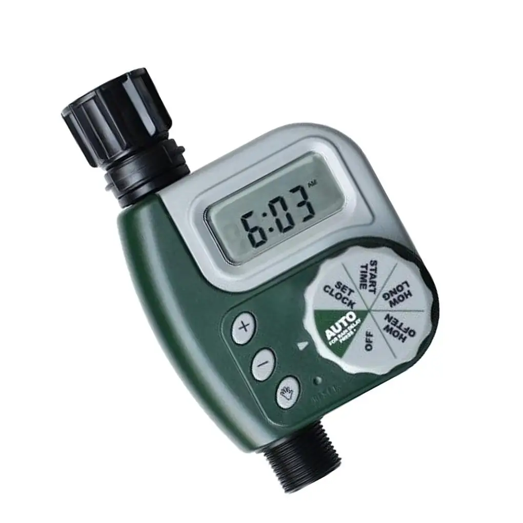 

Garden Watering Timer Digital Faucet Irrigation Controller Adjustable Waterproof Greenhouse Plant Water Timer Automatic Watering