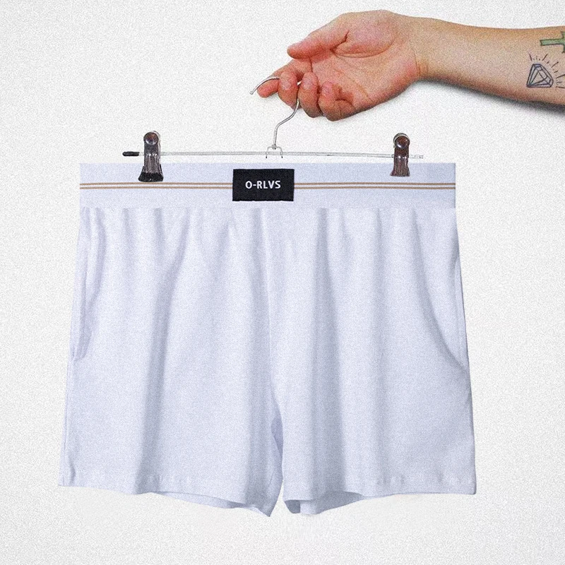 

Male's Casual Pants Solid Trend Pajamas Loose Thin Home Quarantine Comfortable Breathable Men's Underwear Outer Shorts Summer