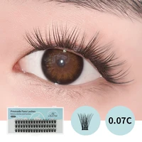 glamlash clusters eyelash extension dovetail segmented lashes premade volume fan natural soft eyelashes bundles