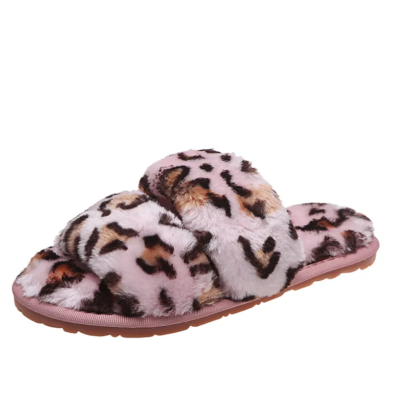 

Outer Wear European and American Flat Bottom Bilateral Home Indoor Open-toed Large Size 45 Cotton Slippers Shoes