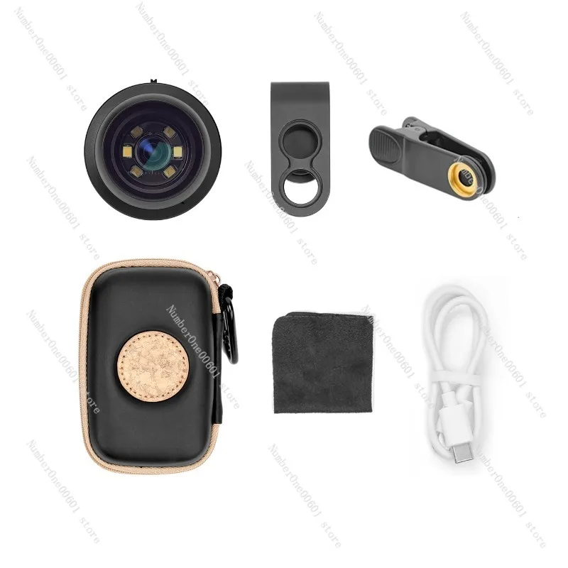 Портативный дерматоскоп увеличительное стекло поляризационный и