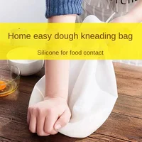 Dough bag silicone dough bag thickened large non-stick household baking proofing dough knife food-grade dough pad