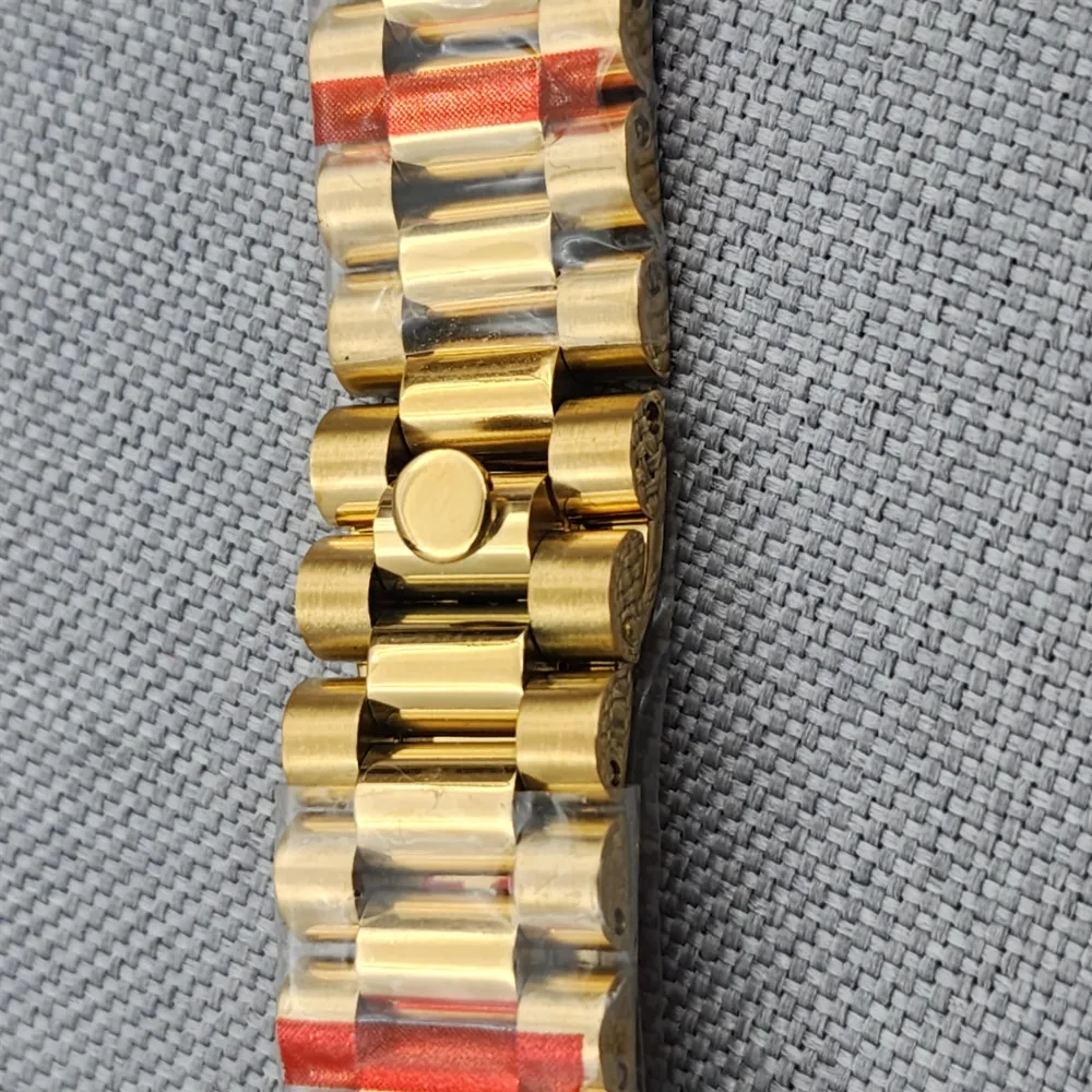 20mm Stainless Steel Multi-Color Presidential Strap Head Strap for Oyster Perpetual Day-Date Sub Aquaman 36mm 39mm 40mm Case