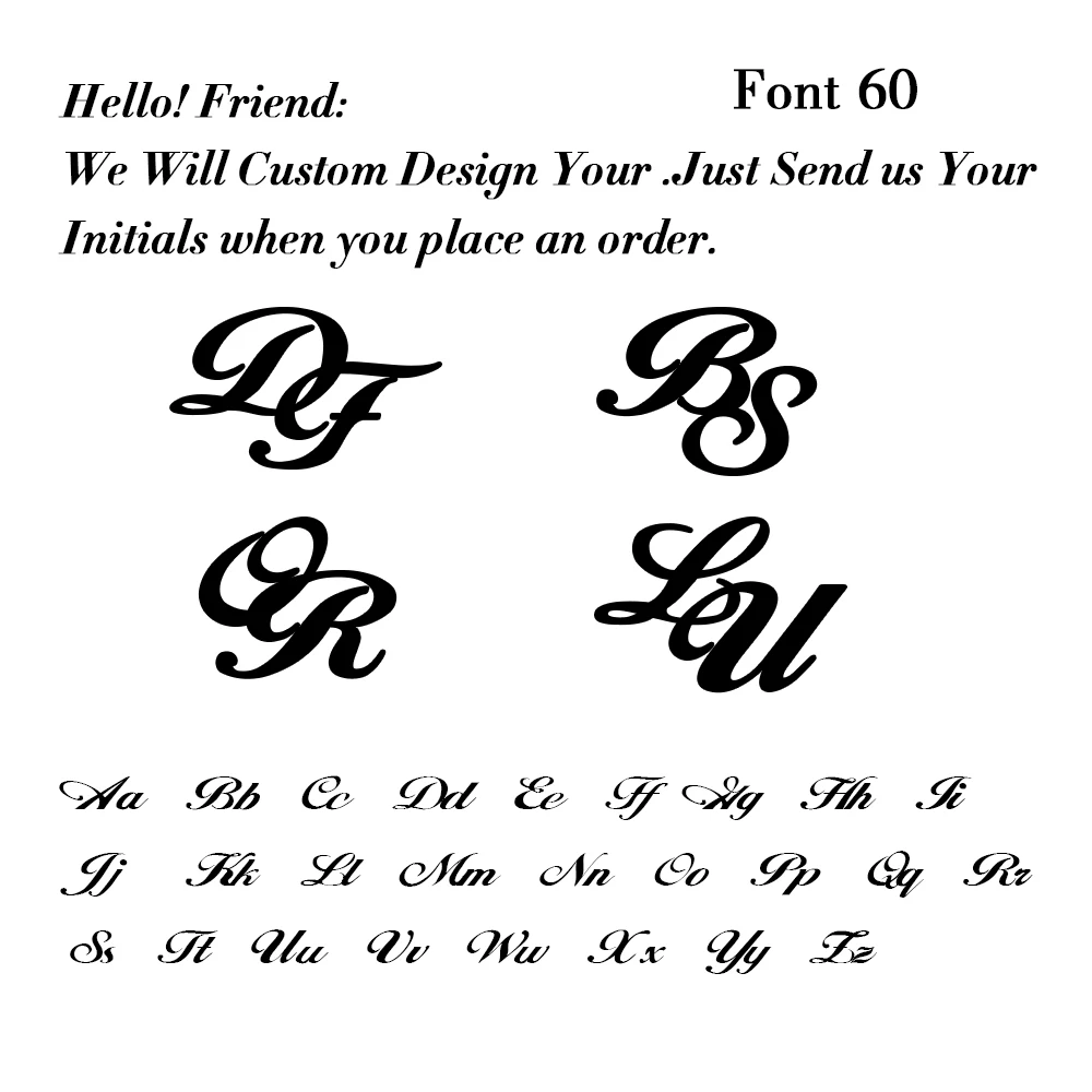 Рисунок 6 - Запонки с буквами из нержавеющей